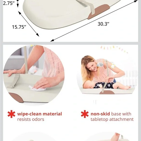 Skip Hop Baby Changing Pad - Picture 2 of 3